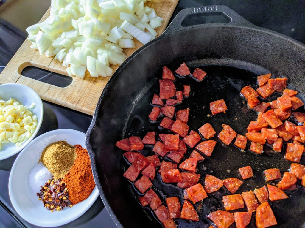 Shakshuka - składniki